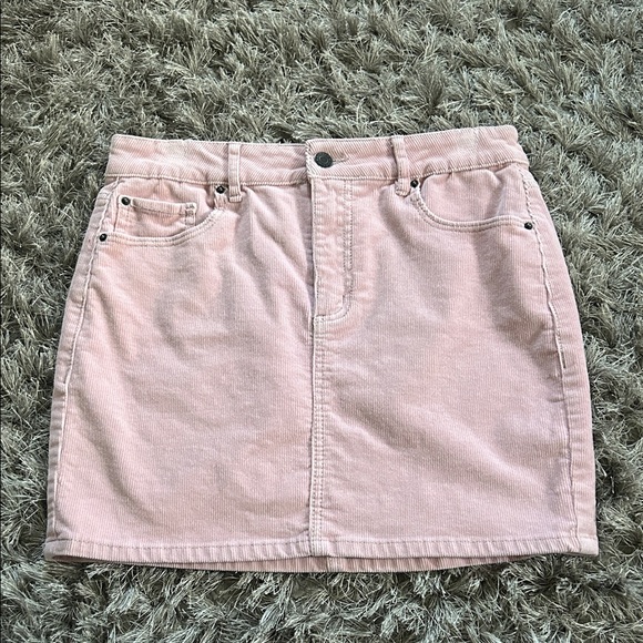 Garage Corduroy Mini Skirt - Picture 1 of 3